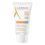A-Derma Protect AC | Fluido Solare Pelle Acneica Grassa SPF 50+ Anti Sebo | 40 ml