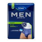 Tena Men Active Fit Pants Plus Blue S/M - Mutandine Assorbenti Da Uomo 9 Pezzi