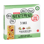 ENERVIT NIENTEMENO Snack Barretta Pistacchi Mirtilli Rossi e Cioccolato 3 X 23G