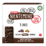 Enervit Nientemeno Snack Barretta Cioccolato Fondente E Mandorle 3 X 33g