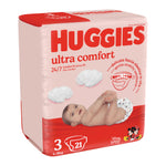 HUGGIES ULTRA COMFORT BAS3 21P