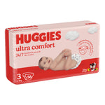 HUGGIES ULTRA COMFORT GR 3 56P