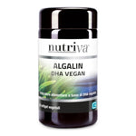 Nutriva Algalin DHA Vegan | Omega 3 Vegetale da Alghe 250mg DHA | 30 Softgel