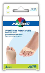Master Aid Foot Care Protezione Protezione Metatarsale In Gel E Tessuto Taglia Large 2 Pezzi