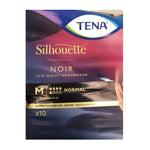 Tena Silhouette Noir Normal M Vita Bassa – Mutandine Assorbenti Nero Perdite Urinarie Moderate 10 pezzi