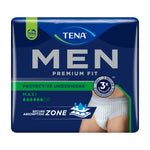 Tena Men Premium Fit Livello 4 L/XL - Mutandina Assorbente Maschile 8 Pezzi
