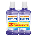Oral-B Collutorio Fluorinse Formula Migliorata Bipacco 2 X 500ml