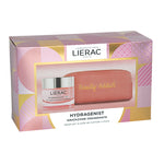 Lierac Cofanetto Hydragenist Gel-Crema Ossigenante Idratante Rimpolpante 50 ml + Pochette in Velluto