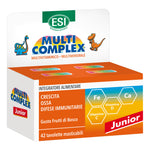 Esi Multicomplex Junior Multivitaminico Gusto Frutti Di Bosco 42 Tavolette Masticabili Dinosauri