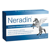 Neradin | Integratore Uomo Zinco Selenio Ginseng | 56 Capsule