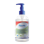 Alovex Protezione Mani | Gel Igienizzante Alcool 70% Dispenser | 500 ml