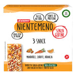 Enervit Nientemeno Snack Barretta Mandorle Carote E Succo Arancia 3 X 21g