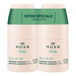 Nuxe Rêve De Thé Duo Deodorante Roll-On Protezione 24 Ore Confezione Doppia 2 x 50ml