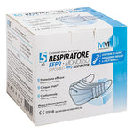MUNUS MED RESPIR FFP2+GA 5X5PZ