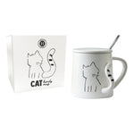 Himalaya Handy Mug Ceramica Cat Gatto Con Cucchiaino 350ml