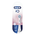 Oral-B iO Testine Di Ricambio Gentle Care Bianche 2 Pezzi