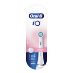 Oral-B iO Testine Di Ricambio Gentle Care Bianche 4 Pezzi
