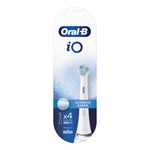Oral-B iO Testine di Ricambio Ultimate Clean White 4 Pezzi