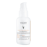 Vichy Capital Soleil Uv-Age Daily Tinted - Fluido Solare Anti-Fotoinvecchiamento Spf 50+ Colorata 40ml