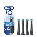 Oral-B iO Testine di Ricambio Ultimate Clean Black 4 pezzi