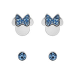 DISNEY SET ORECCHINI MINNIE BL