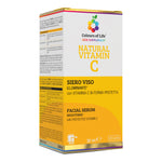 Natural Vitamin C Siero Viso | Illuminante Collagene Antimacchie Antipollution Optima Colours of Life | 30ml