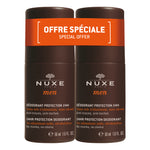 Nuxe Men Deodorante Uomo Protezione 24h Roll-On Duo 2 x 50ml Confezione Doppia