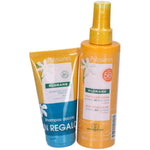 Klorane Les Polysianes Spray Solare Sublime Spf 50+ 200ml + Shampoo Doccia Doposole 50ml Omaggio
