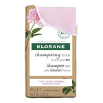 Klorane Cofanetto Duo Shampoo Solido Peonia 2 X 80g + Porta-Shampoo