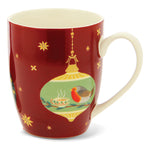 Neavita Mug Tazza Natale In Ceramica Rossa 380ml