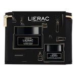 Lierac Cofanetto Premium Soyeuse Crema Viso Idratante Antirughe Pelle Normale E Mista 50ml + Premium Crema Contorno Occhi Antirughe Pelli Sensibili 20ml + Trousse Viaggio