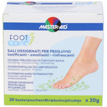 Master Aid Foot Care | Sali per Pediluvio Rinfrescanti | 20 Buste