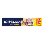 Kukident Ultimate | Crema Adesiva Dentiera Tecnologia 3in1 Tenuta Forte Neutro | Maxi 57g