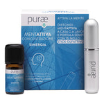 Purae Sinergia Con Oli Essenziali - Mentattiva Concentrazione 5ml + Stick Olfattivo