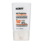 Korff Sun 365 Protection Ultra 100 Color - Fluido Viso Ultraprotettivo Colorato Protezione Solare Spf50+ 40ml