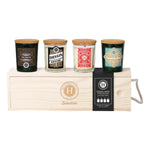 Himalaya Candle - Candela Selection Gin In Box Legno 4 Pezzi