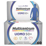 Multicentrum Uomo 50+ | Integratore Multivitaminico | 60 Compresse