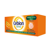 Cebion Defend | Vitamina C Zinco Echinacea | 12 Compresse Effervescenti