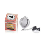 Himalaya Filtro Tisana Happy Friends Miao | Infusore Acciaio Inox con Ciondolo Portachiavi