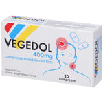 Vegedol 400 mg | Farmaco Analgesico Antinfiammatorio | 20 Compresse