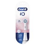 Oral-B iO Gentle Care White | Testine Ricambio Spazzolino Elettrico | 6 Pezzi