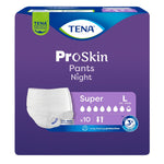 Tena ProSkin Pants Night Super L | Assorbenti Notte | 10 Pezzi