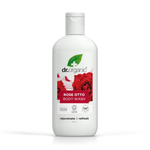 Dr. Organic Rose Otto | Bagnodoccia Idratante Nutriente con Rosa Damascena | 250 ml