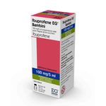 Ibuprofene 100mg/5ml | Sciroppo Antipiretico Analgesico Bambini | Gusto Fragola 150ml