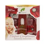 Dr. Organic Rose Otto | Perfect Complexion Gift Pack Viso | Cofanetto Regalo