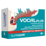 Supravit VocalPlus | Dispositivo Medico Gola Voce | 30 Compresse Orosolubili