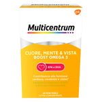 Multicentrum Boost Omega 3 | Integratore Cuore Mente Vista | 60 Mini Perle