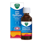 Vicks Tosse Fluidificante | Sciroppo Tosse Grassa Espettorante | 180ml