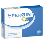 Spergin Q10 | Integratore Fertilità Maschile | 16 Compresse Tristrato