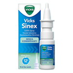 Vicks Sinex | Spray Nasale Ossimetazolina 0,05% Senza Conservanti | 10ml